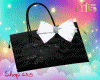 Winter Bow Bag Black