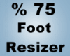 Foot Resizer 