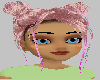 pink kids hair