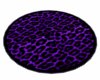 Purple Leopard Rug