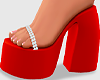 Wonder sandals red
