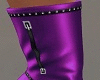 +LEATHER BOOTS PURPLE 2+