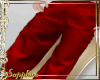 [S] Autumn Red Pant
