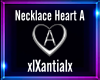 Necklace Heart A Xantia
