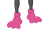 Z' Dino Pink Slippers F