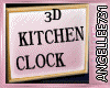 COUNTRY KITCHEN CLOCK 3D