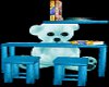 Blue Bear desk w/Poses