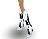 Cow Stiletto Boots