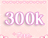 300k Support Sticker