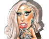 3D Lady Gaga Spinner