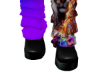 baddie 2 tone boots