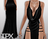 AR Black Silk Gown 01