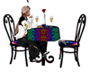Neon Wolf Animated Table