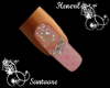 (HS) Fantasy Pink Nail