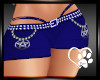 Blue Cute Penta Shorts