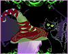 Hat Witch Green