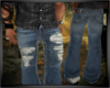 (J) Ripped Skoal Jeans