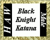 Black Knight Katana M
