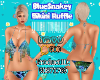 BlueSnakey Bikini Ruffle