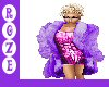 *R*Purple Mink Coat