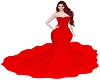 MY Red Silk Gown