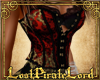 [LPL] Pirate Red Corset