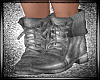 |Leathery Silver Boots|