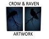 CROW & RAVEN ARTWORK