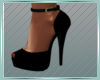 custom heels black