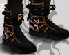 Sunflower Black Boots