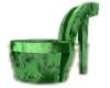 Green Glitter Chair