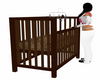 *DD*BROWN PRIDE CRIB