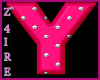 Y - Letter Seat Pink