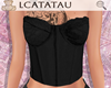 C! Basic Bustier Black P