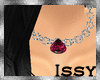 -Issy- Garnet Necklace