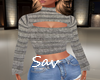 Sweater/Shorts-Gray
