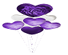 purple animated heart
