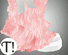 T! Fluffy Pink Boots
