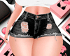 Jeans Shorts Black