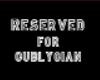 Resereved 4 CubLycian