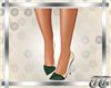 Denise Green/Ivory Shoes