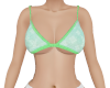 Mint Velour Bra