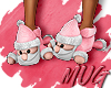Mug - Santa Slipper Pink