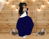 Overalls Blue Couple F