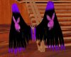 purple back bunny wings