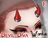 W° Devil Diva .Horns