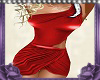 SHORT CHERRY RED TOGA