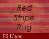 PS Red Stripe Rug