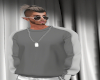S~ Grey Cargo  shirt M