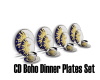 CD Boho Dinner Plate Set